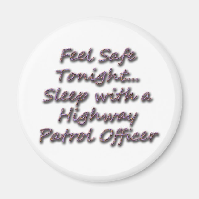 IMÁN DORMIR CON UN PATRULLO DE AUTOPISTA (Frente)