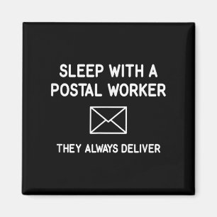 Imán Dormir Con Un Trabajador Postal Que Siempre Entreg