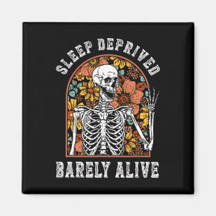 Imán Dormir sin vida es divertido Escrófono Hallowe