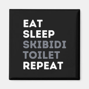 Imán Dormir Skibidi Toilet Repetir Funny Skibidi Toil