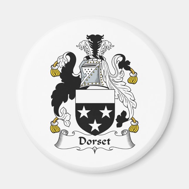 Imán Dorset Family Crest (Frente)