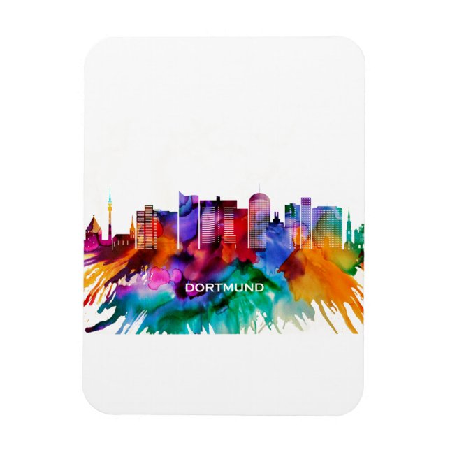 Imán Dortmund Skyline (Vertical)