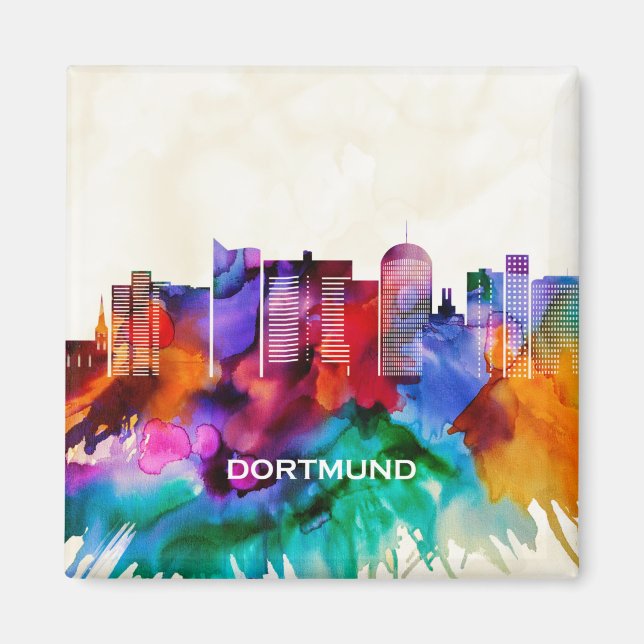 Imán Dortmund Skyline (Frente)