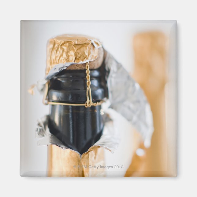 Imán Dos botellas de champán (Frente)