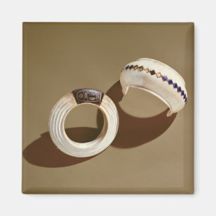 Imán Dos brazaletes, desde la Tumba de Tutankhamun