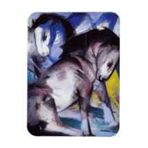 Dos caballos (por Franz Marc)