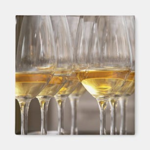 Imán dos filas de copas para catar vino con lujurioso