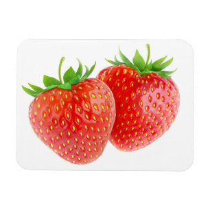 Imán Dos fresas