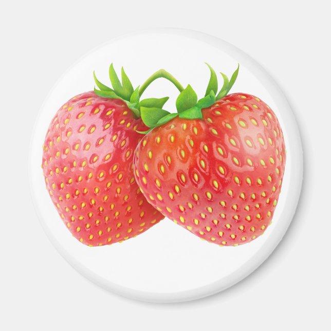 Imán Dos fresas (Frente)