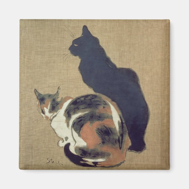 Imán Dos gatos, 1894 (Frente)