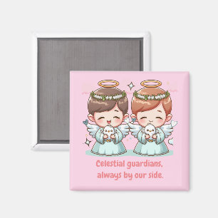 Imán Dos guardianes celestiales 
