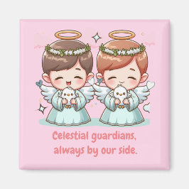 Imán Dos guardianes paradisíacos