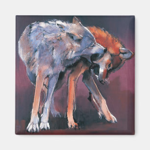 Imán Dos lobos 2001