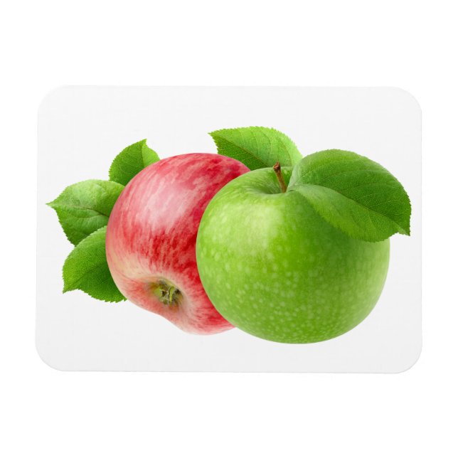 Imán Dos manzanas (Horizontal)