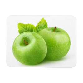 Imán Dos manzanas verdes