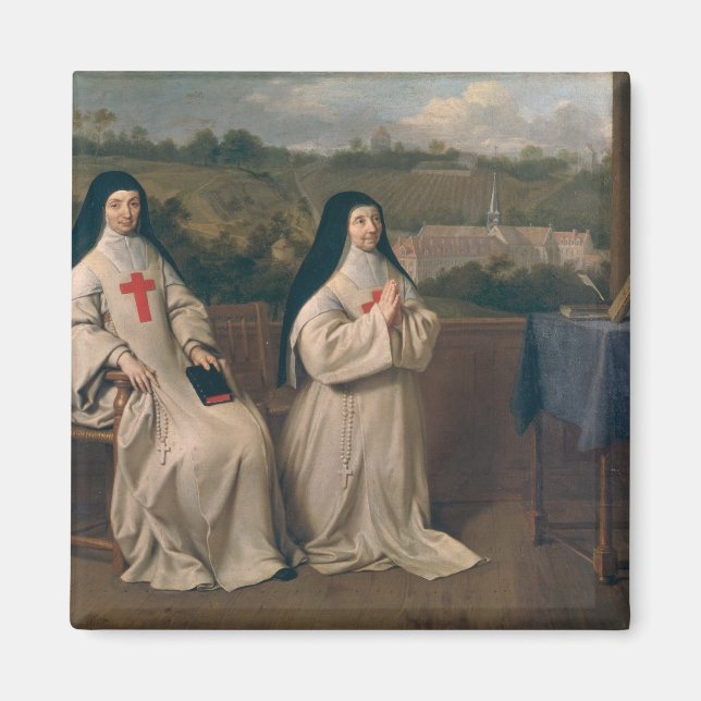Imán Dos monjas (Frente)