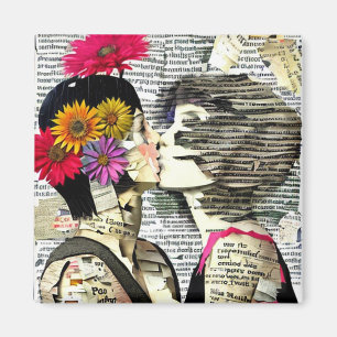 Imán Dos mujeres enamoradas Beso del Orgullo