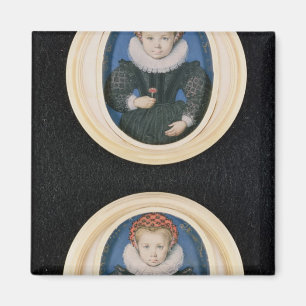 Imán Dos niñas pequeñas, 1590