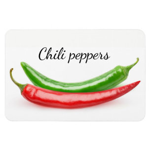 Imán Dos pimientos calientes