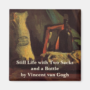 Imán Dos Sacos y una Botella por Vincent van Gogh