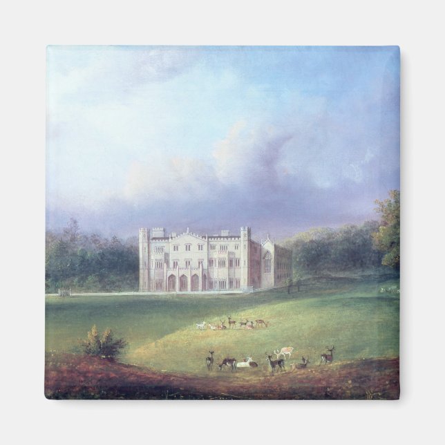 Imán Dos vistas de Apley Priory (Frente)