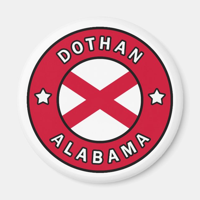 Imán Dothan Alabama (Frente)