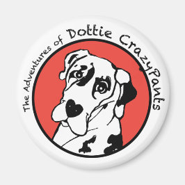 Imán Dottie CrazyPants Magnet