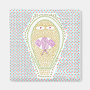 Imán Dotty Egyptian cobra Magnet