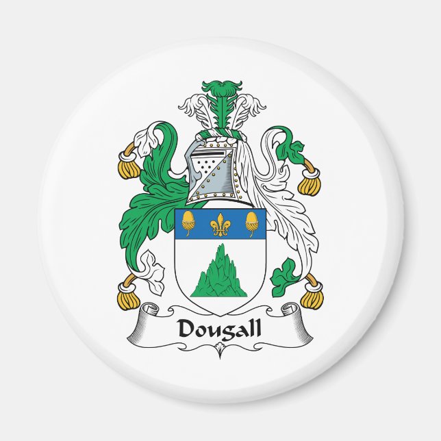 Imán Dougall Family Crest (Frente)