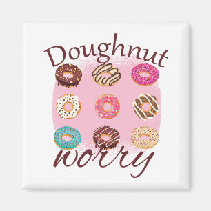 Imán Doughnut Worry