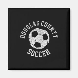 Imán Douglas County Soccer Retro Agiotado 90's Vintage