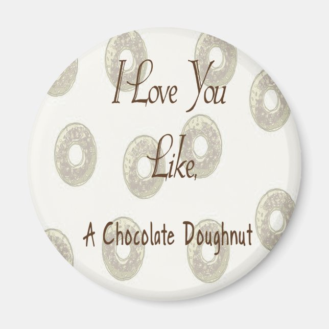 Imán Douglas de chocolate (Frente)