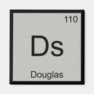 Imán Douglas Nombre Química Elemento Tabla Periódica