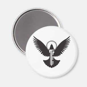 Imán Dove con clave