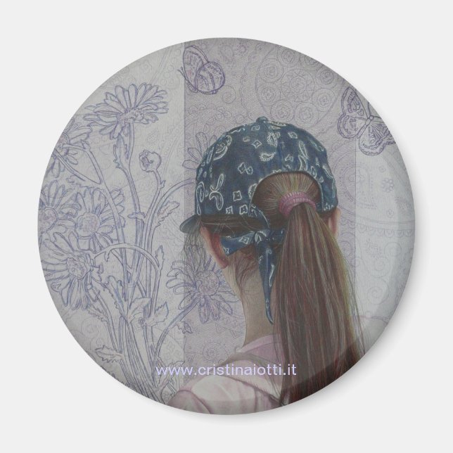 Imán dove volano le farfalle (Frente)