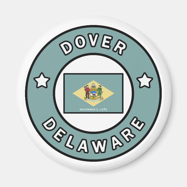 Imán Dover Delaware (Frente)