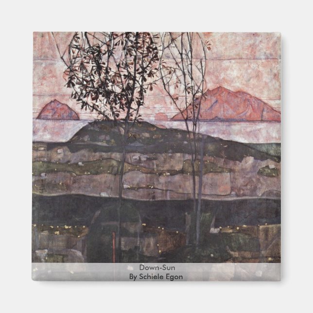 Imán Down-Sun De Schiele Egon (Frente)