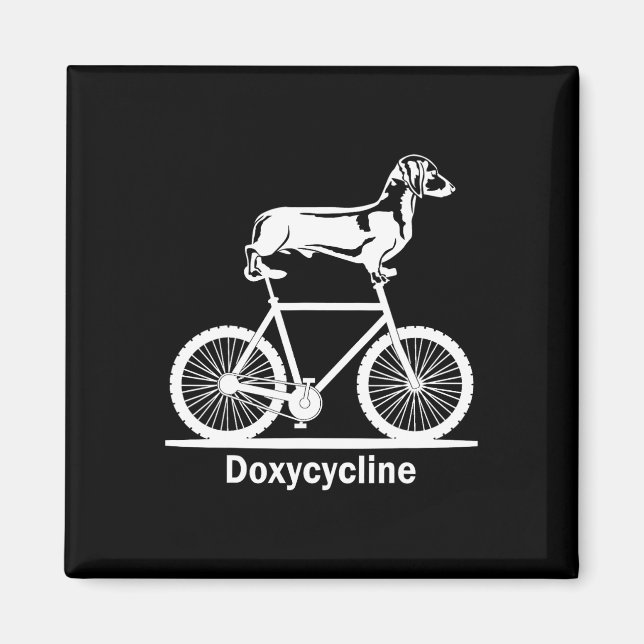 Imán Doxiciclina Farmacia Pun Funny Farmacéutica Veteri (Frente)