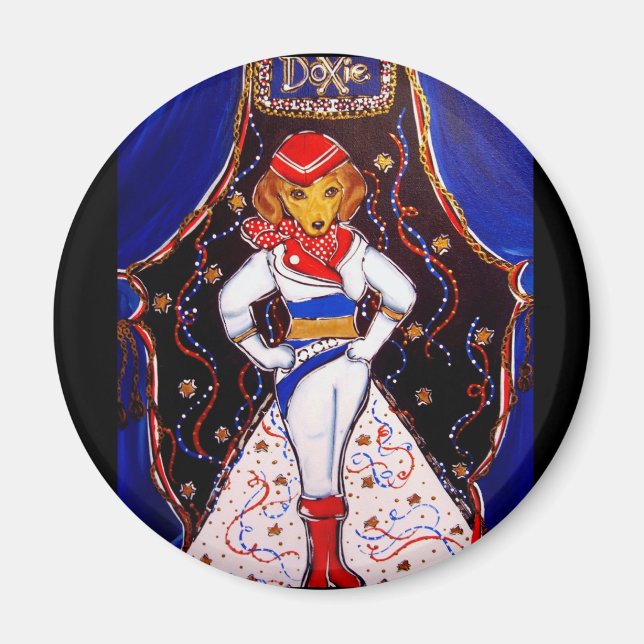 Imán Doxie de Runway (Frente)