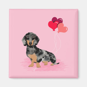Imán Doxie Valentines Magnet