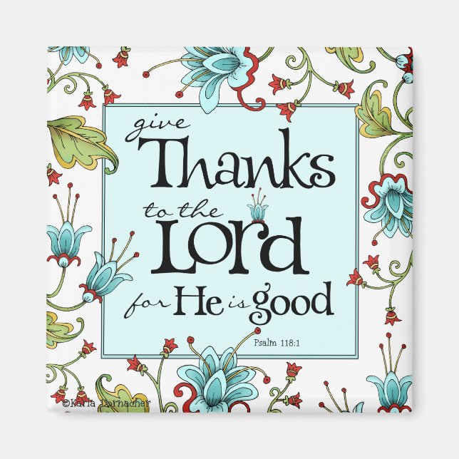 Imán Doy gracias - Magnet (Frente)