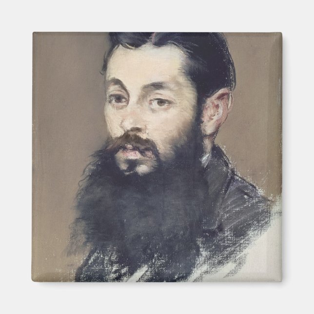 Imán Dr. Materne, médica de Napoleón III c.1880-81 (Frente)