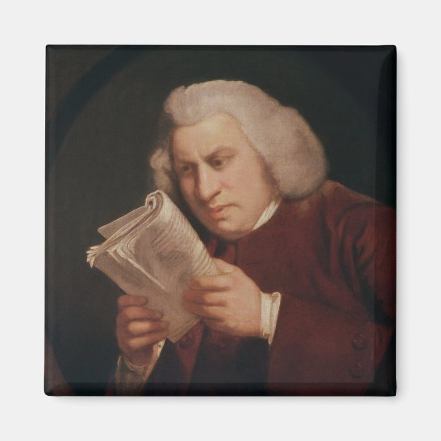 Imán Dr. Samuel Johnson 1775 (Frente)