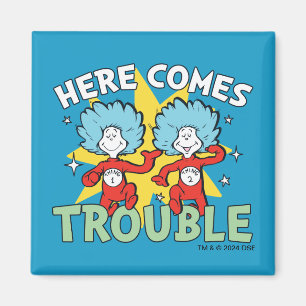 Imán Dr. Seuss   Cosa Uno Cosa Dos Aquí Viene el Proble