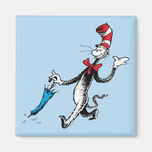 Imán Dr. Seuss El gato en el sombrero Paseo del parag