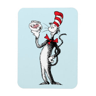 Imán Dr. Seuss   Gato en el Gorra y Krinklebine