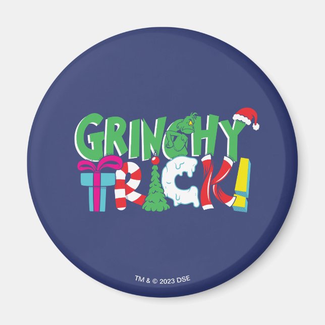 Imán Dr. Seuss | Grinchy Trick (Frente)