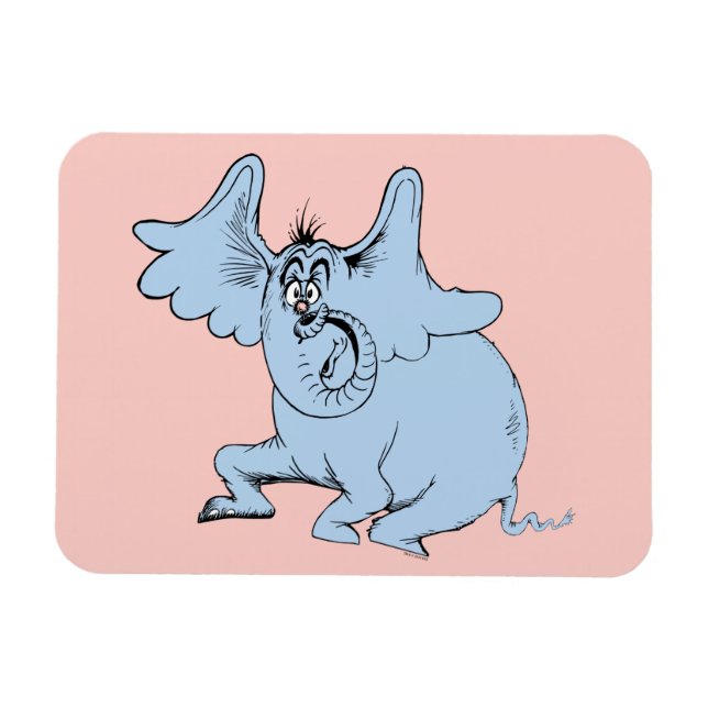 Imán Dr. Seuss | Horton y el espectro del polvo (Horizontal)