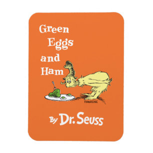 Imán Dr. Seuss   Huevos verdes con jamón