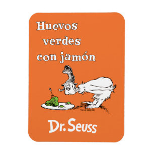 Imán Dr. Seuss Huevos Verdes con Jamón en Español